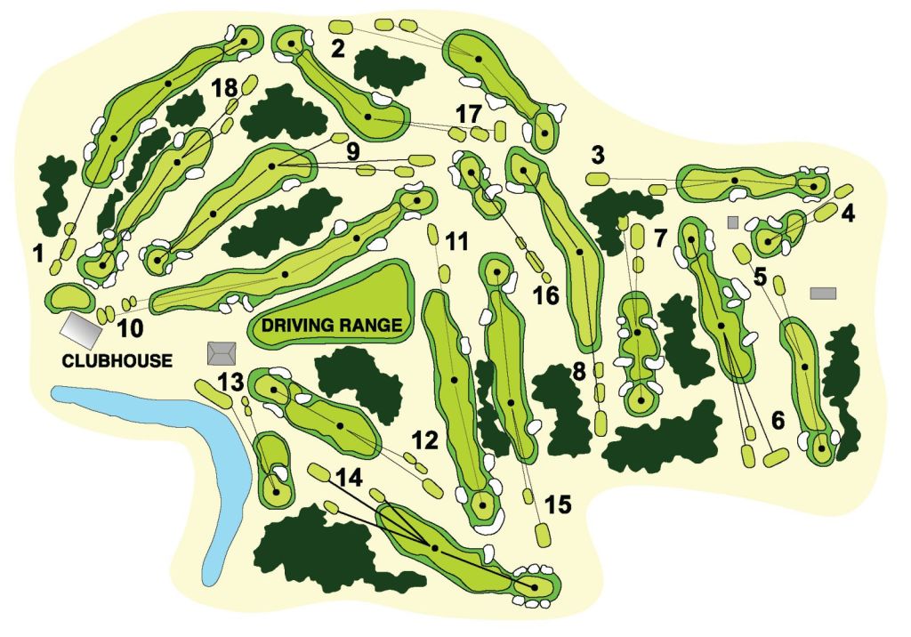 Milham Park map