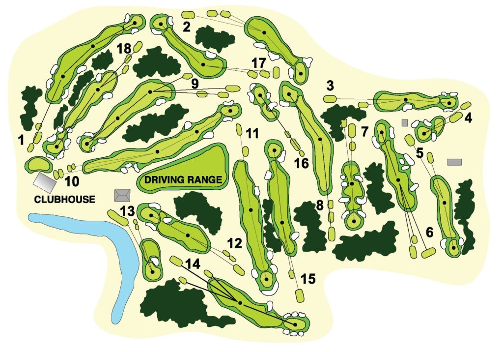 Milham Park map 